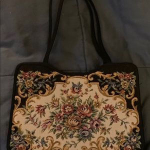 Embroidered vintage purse